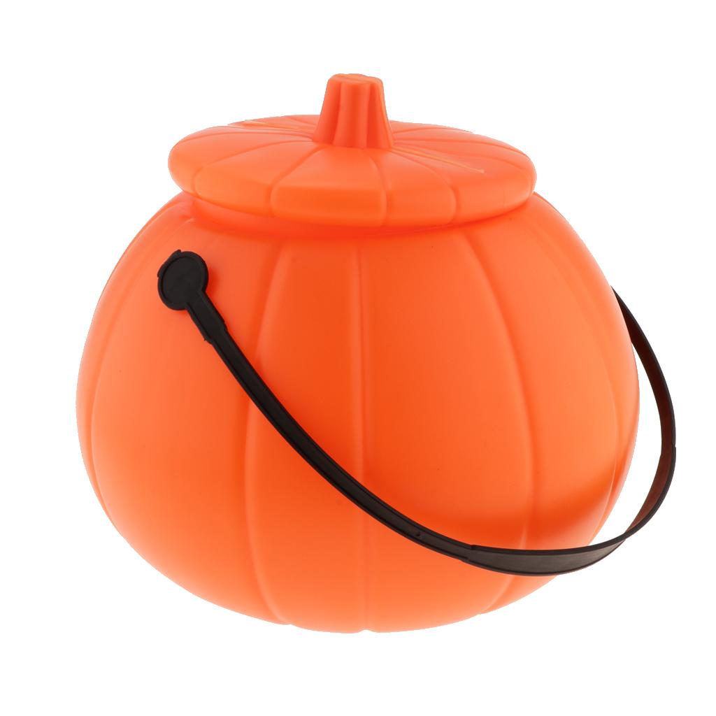 Pumpkin Lantern Halloween - Seau à bonbons d'Halloween, pot en