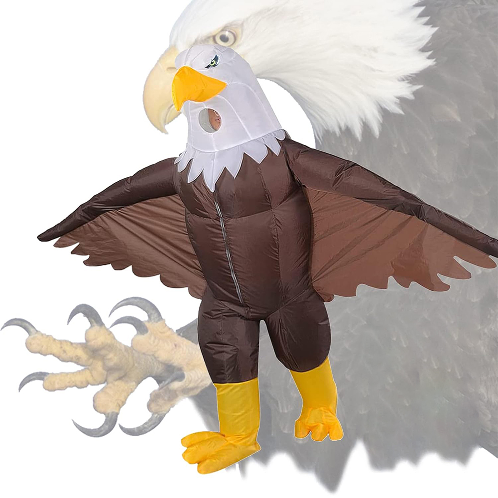 Halloween Costume Adult - Costume gonflable d'aigle à tête chauve