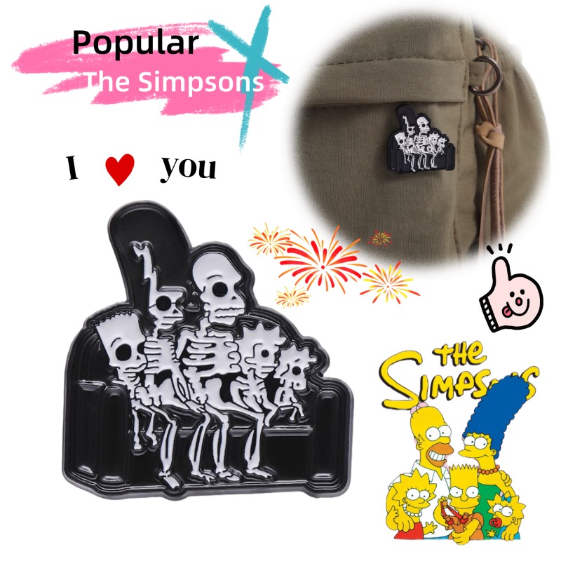 Halloween Skeleton Decoration - Nouvelle Broche Figurine Anime Dessin Animé