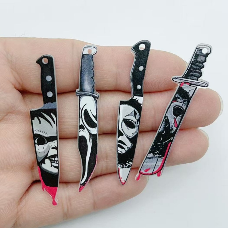 Halloween Party Supplies - 10 pièces de bijoux en acrylique,