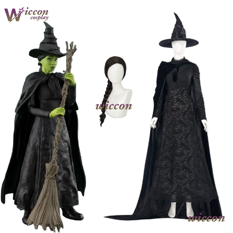 Halloween Costume Kids - YesoK film méchant Elphaba Cosplay Costume