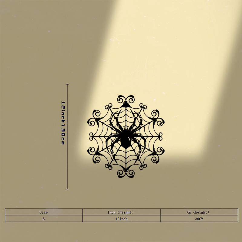 1 décoration murale vintage en - Spider Web Halloween Decoration avis et prix