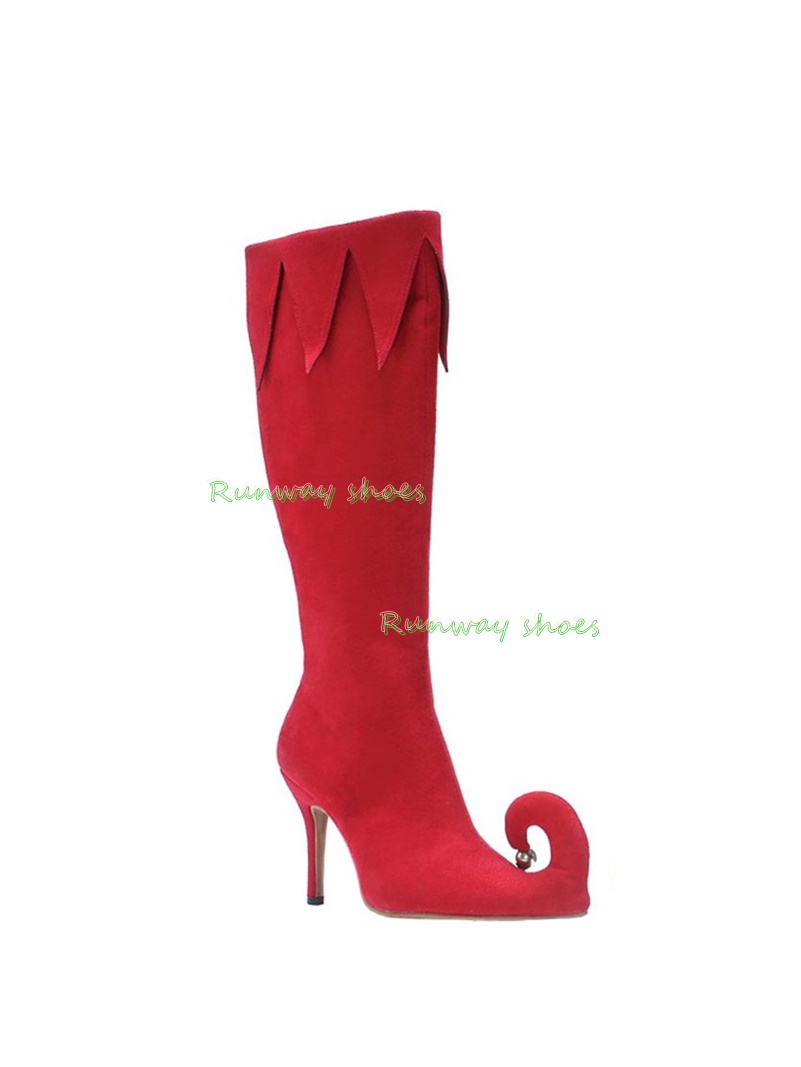 Bottes de fête pointues rouges - Halloween Costume Kids avis et prix