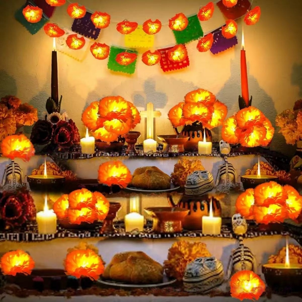 Guirlande lumineuse LED en for - Halloween Led String Lights Orange avis et prix