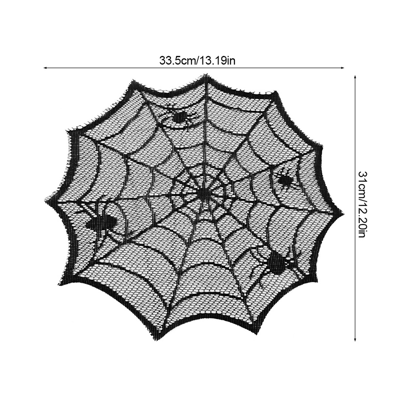 Napperons en toile d'araignée  - Spider Web Halloween Decoration avis et prix