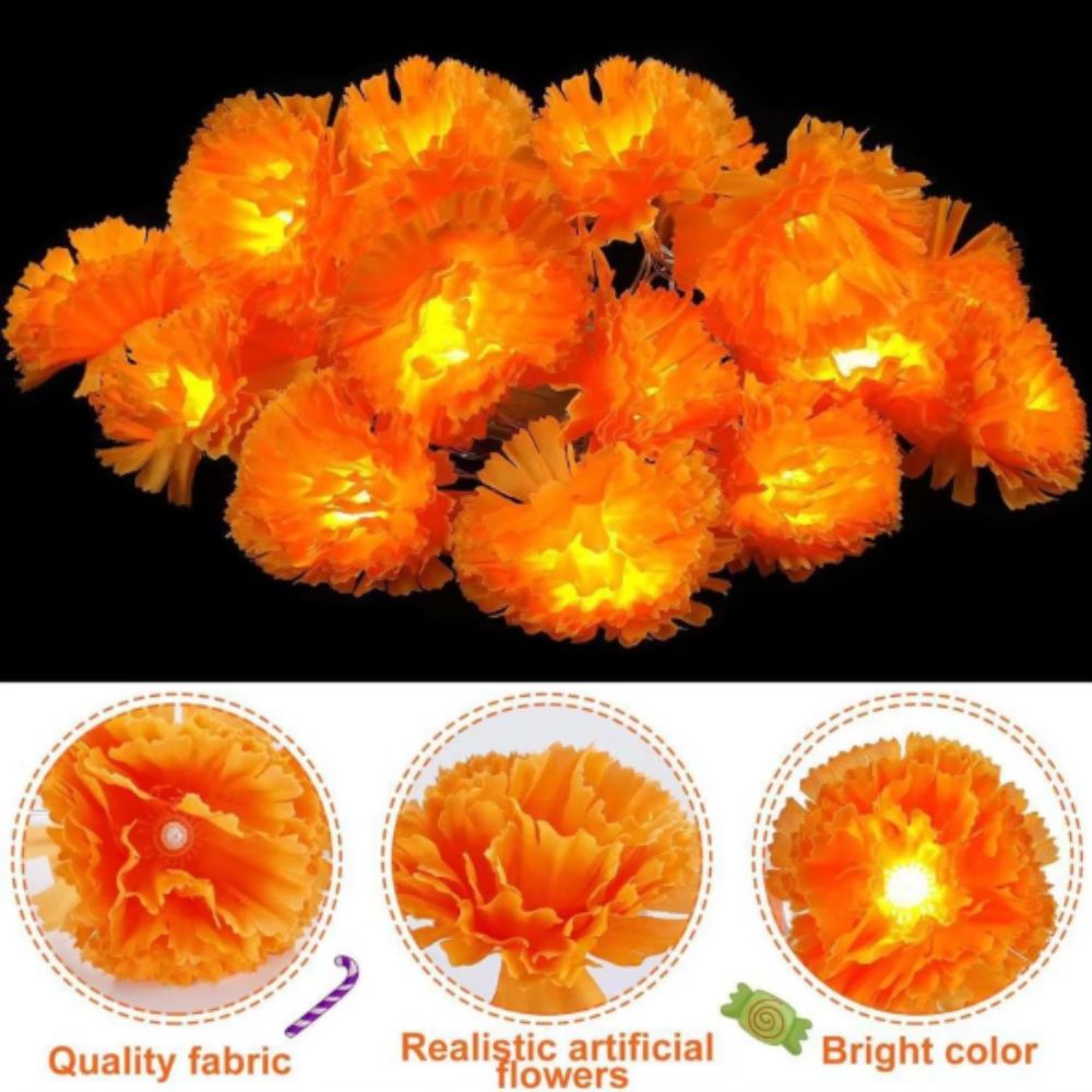 Guirlande lumineuse LED de sty - Halloween Led String Lights Orange avis et prix
