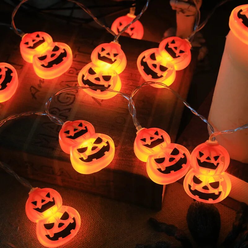 Guirlandes lumineuses LED 10/2 - Halloween Led String Lights Orange avis et prix