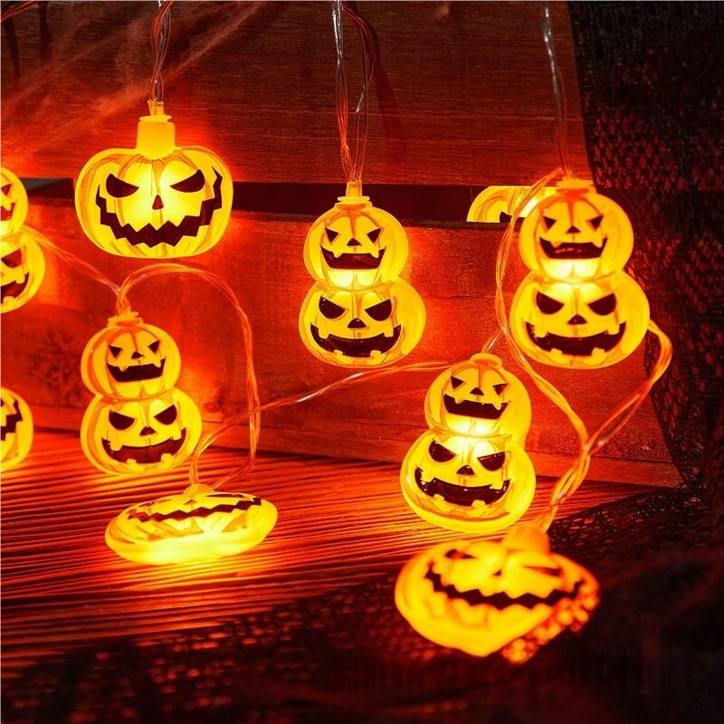 Guirlandes lumineuses LED 10/2 - Halloween Led String Lights Orange avis et prix