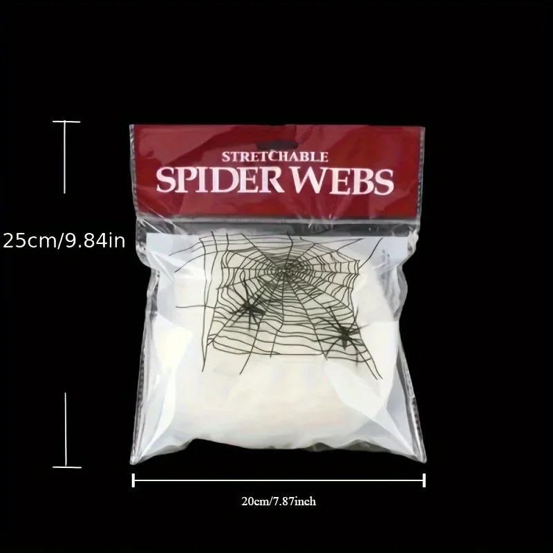 Toiles d'araignées extensibles - Spider Web Halloween Decoration avis et prix