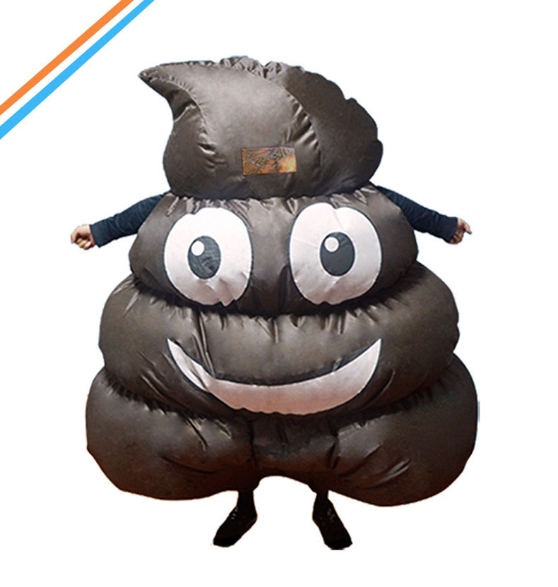 Déguisement gonflable de caca  - Halloween Costume Adult avis et prix