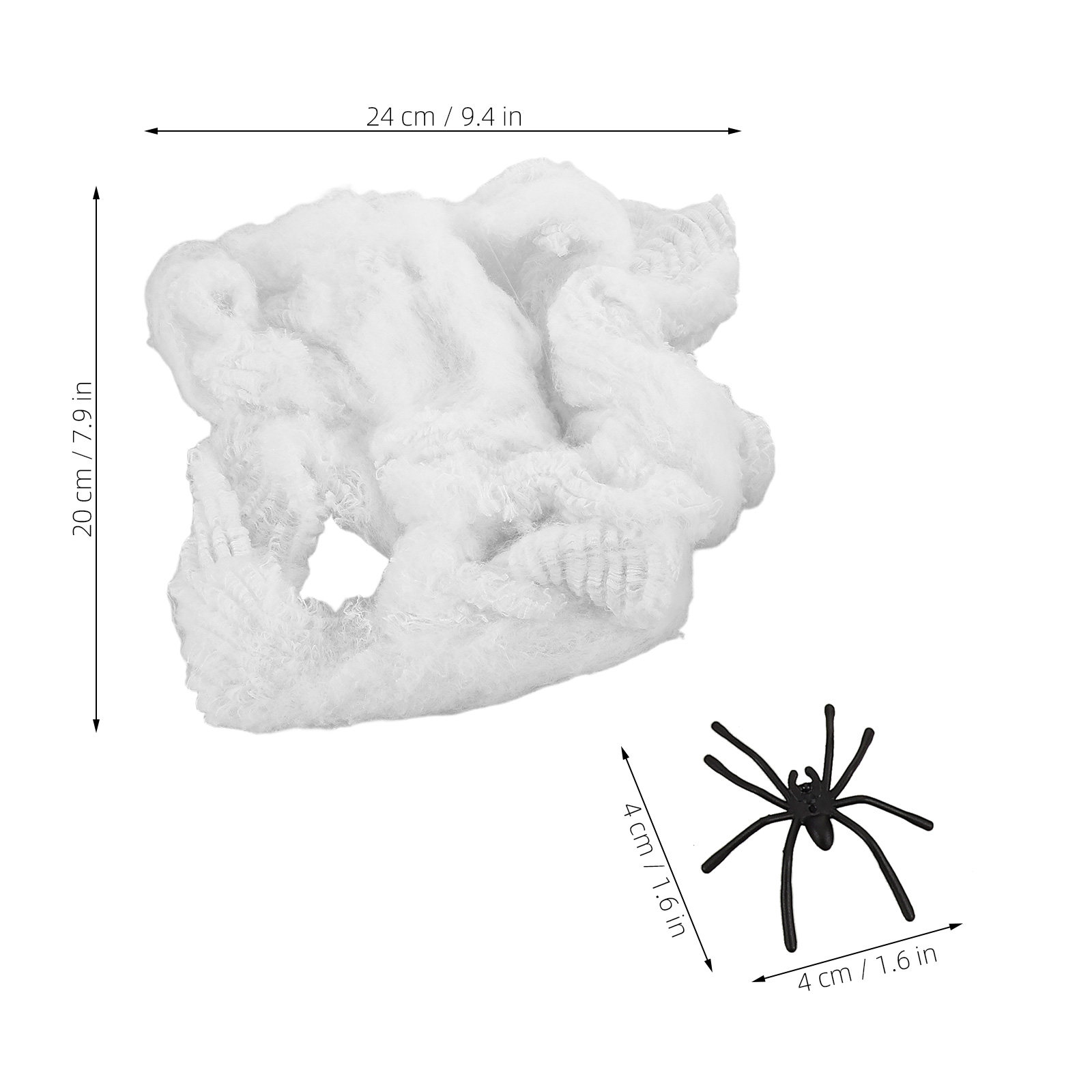 1 ensemble de décorations d’ar - Spider Web Halloween Decoration avis et prix