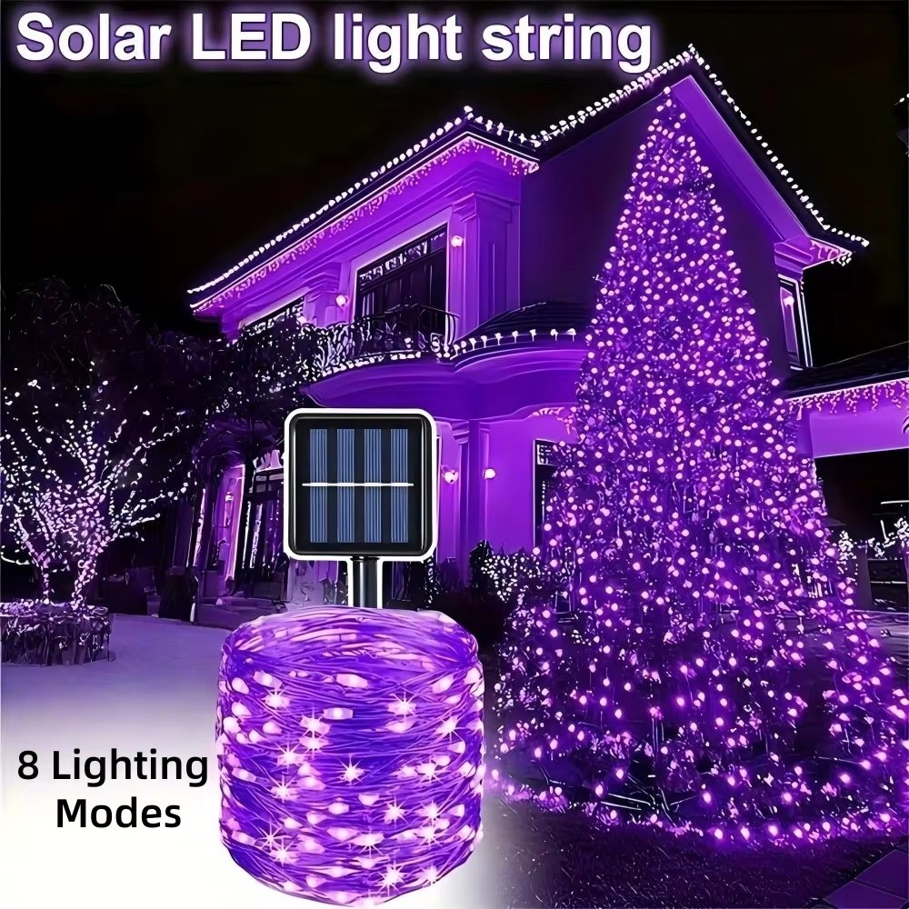 Guirlande lumineuse solaire LE - Halloween Led String Lights Orange avis et prix