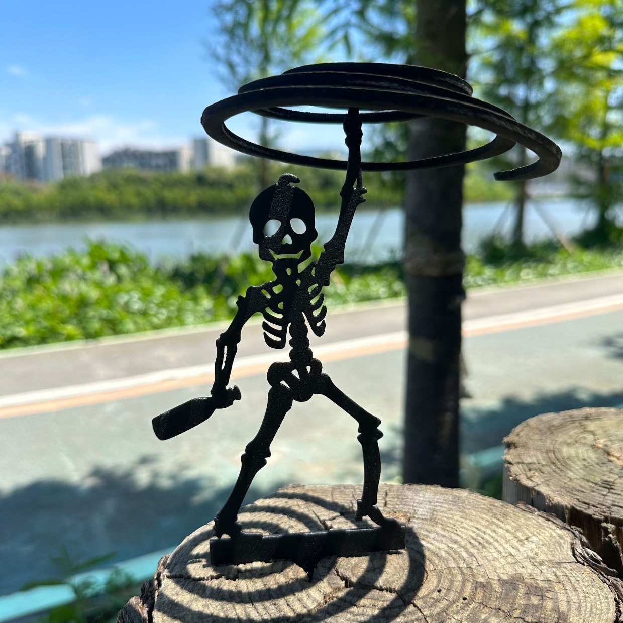 Support de tir à l'arc en méta - Halloween Skeleton Decoration avis et prix