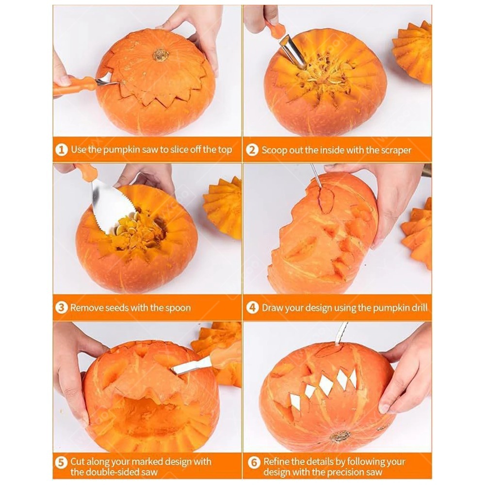 Kit d'outils de découpe et de  - Pumpkin Lantern Halloween avis et prix