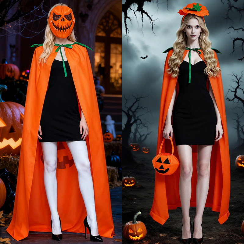 Ensemble de cape de costume de - Pumpkin Lantern Halloween avis et prix