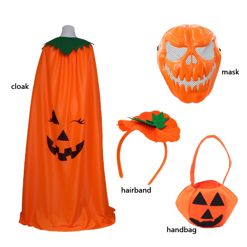 Ensemble de cape de costume de - Pumpkin Lantern Halloween avis et prix