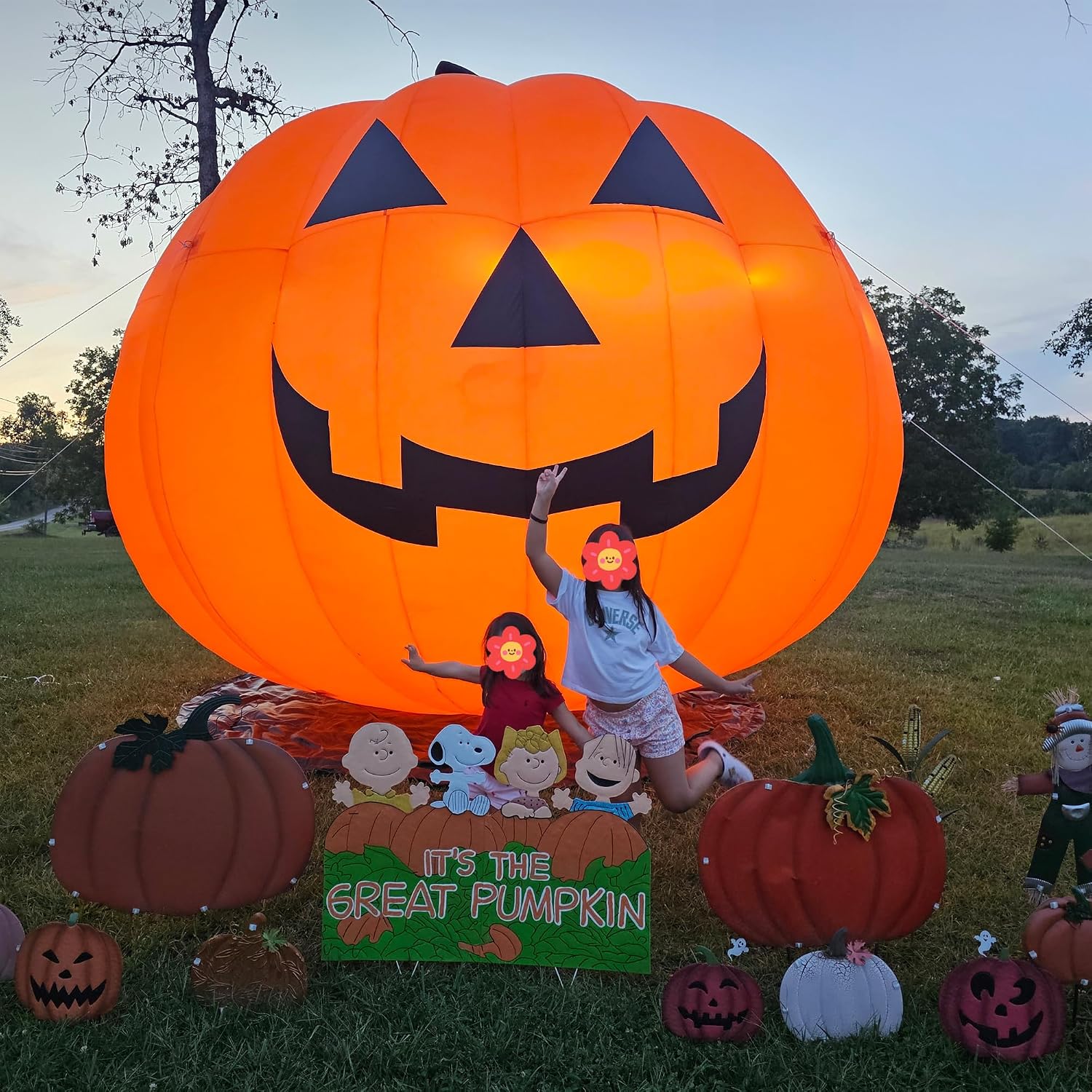 Décorations de citrouilles gon - Halloween Pumpkin Decor Led avis et prix
