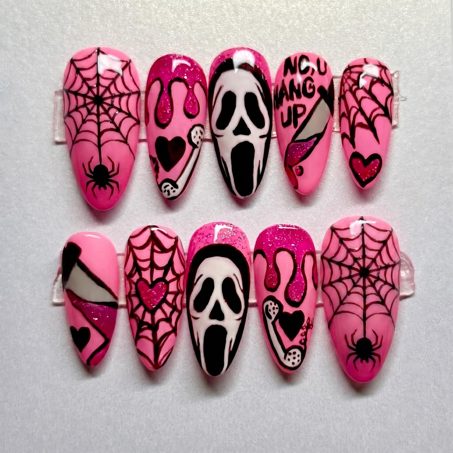 Ongles à coller pour Halloween - Spider Web Halloween Decoration avis et prix