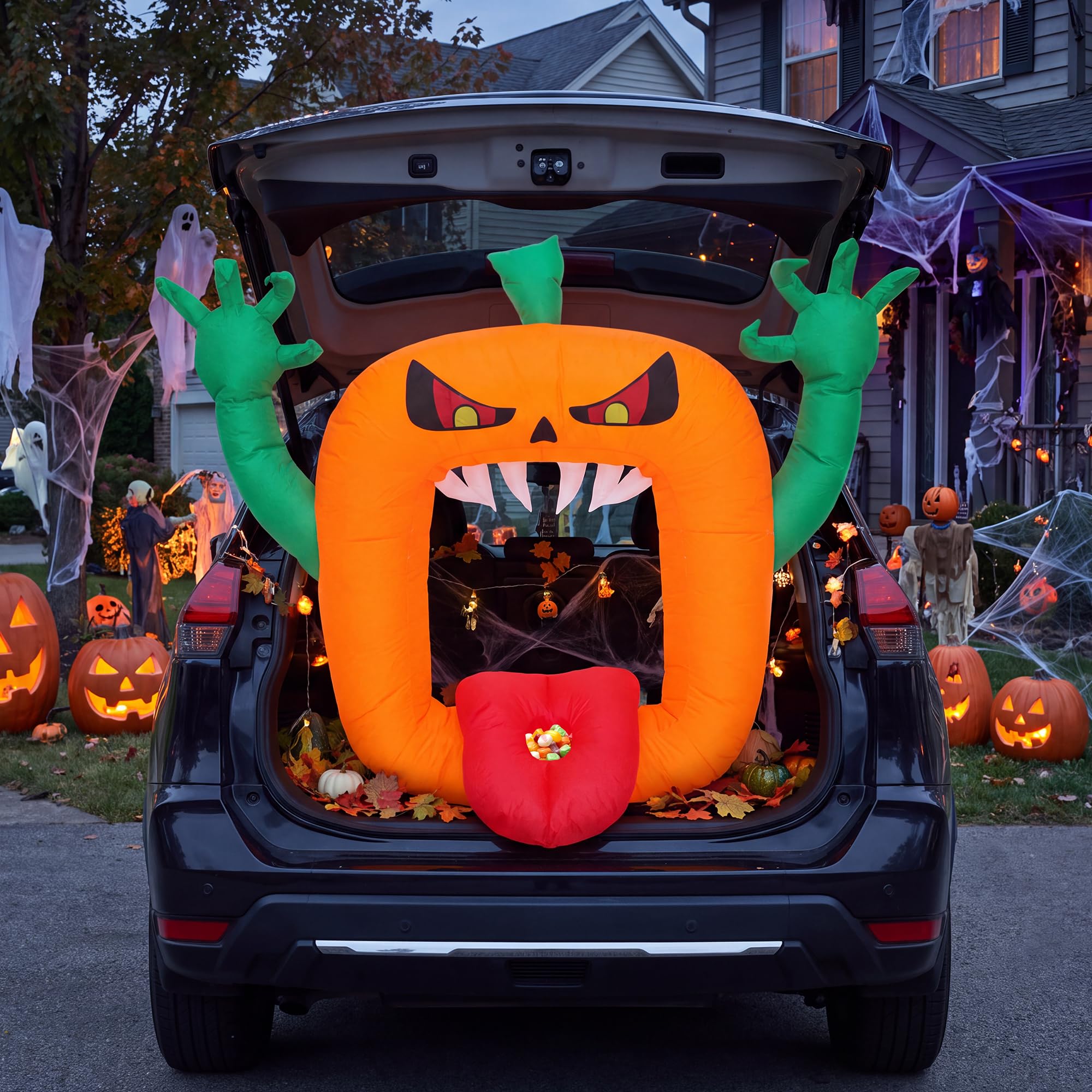 Décoration gonflable d’Hallowe - Halloween Pumpkin Decor Led avis et prix