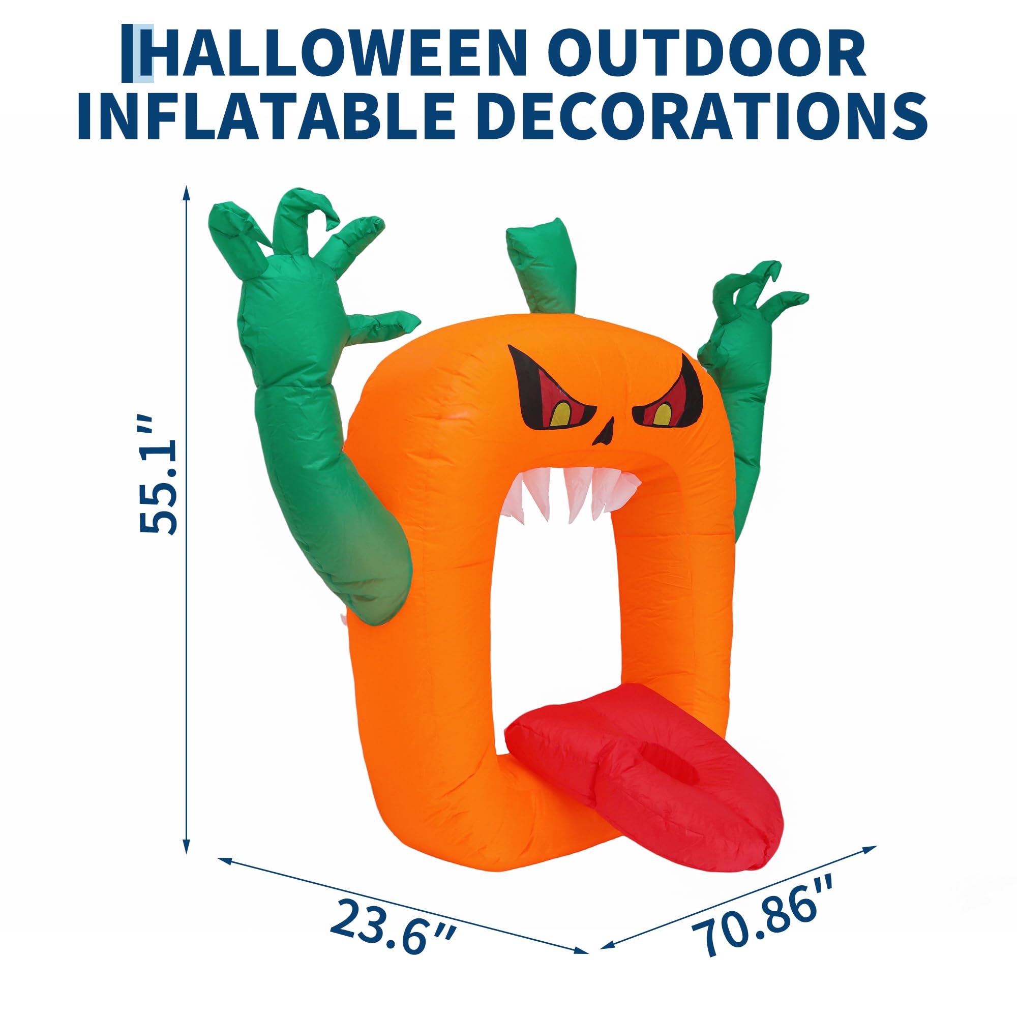 Décoration gonflable d’Hallowe - Halloween Pumpkin Decor Led avis et prix