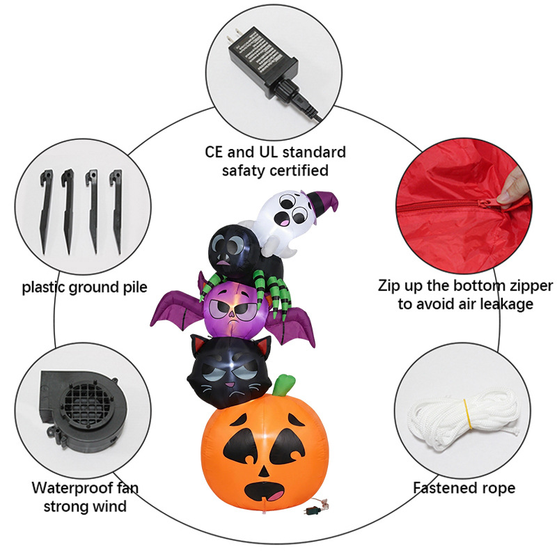 Décorations gonflables d'Hallo - Halloween Pumpkin Decor Led avis et prix