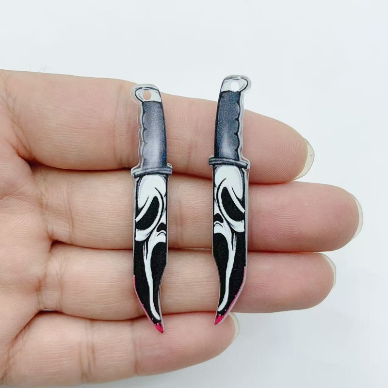 10 pièces de bijoux en acryliq - Halloween Party Supplies avis et prix