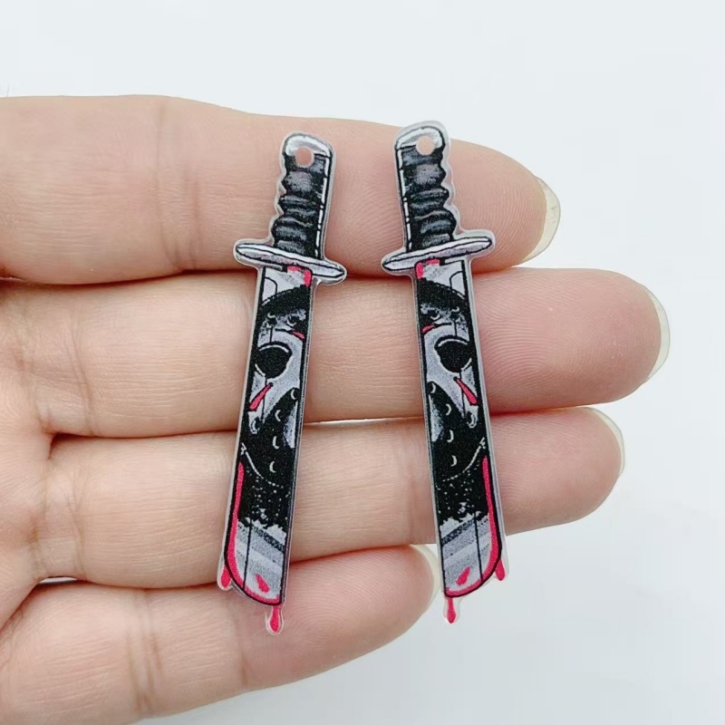 10 pièces de bijoux en acryliq - Halloween Party Supplies avis et prix