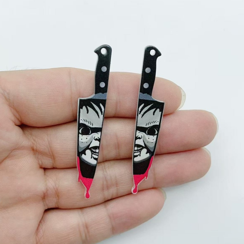 10 pièces de bijoux en acryliq - Halloween Party Supplies avis et prix