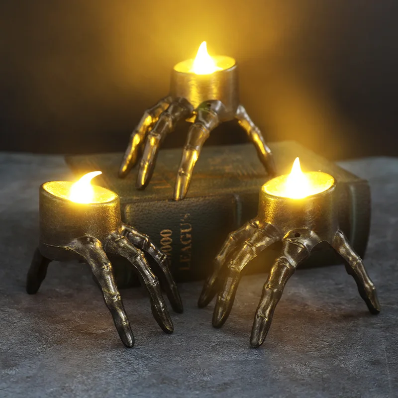 Lanterne à bougie LED Break Th - Halloween Skeleton Decoration avis et prix