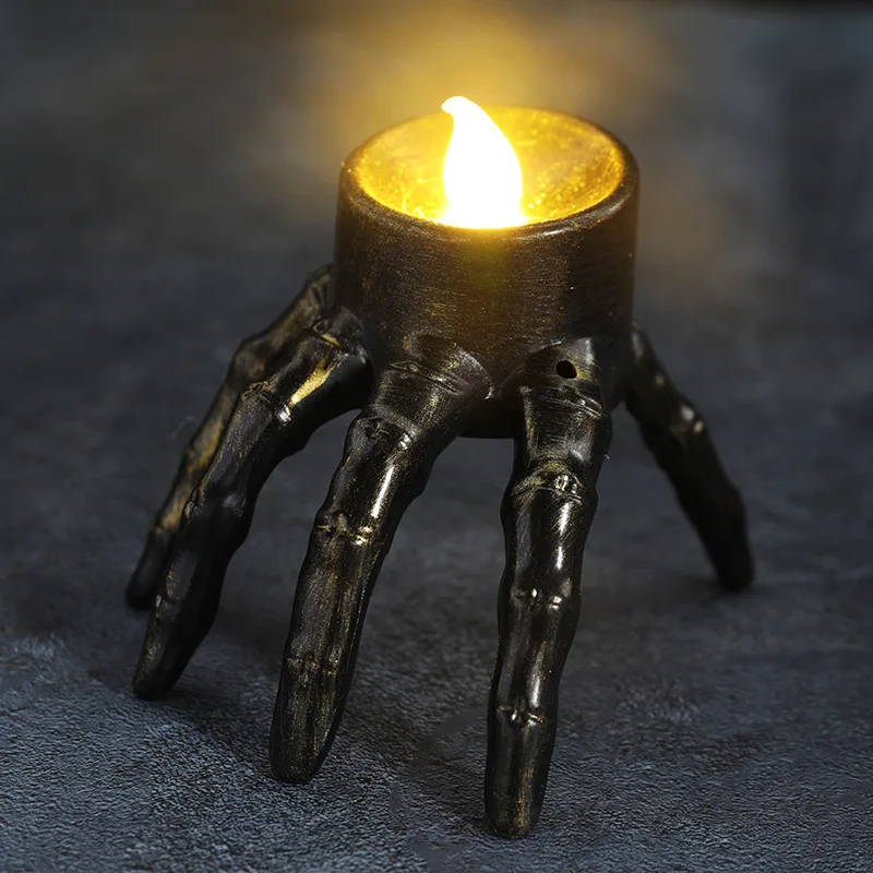 Lanterne à bougie LED Break Th - Halloween Skeleton Decoration avis et prix