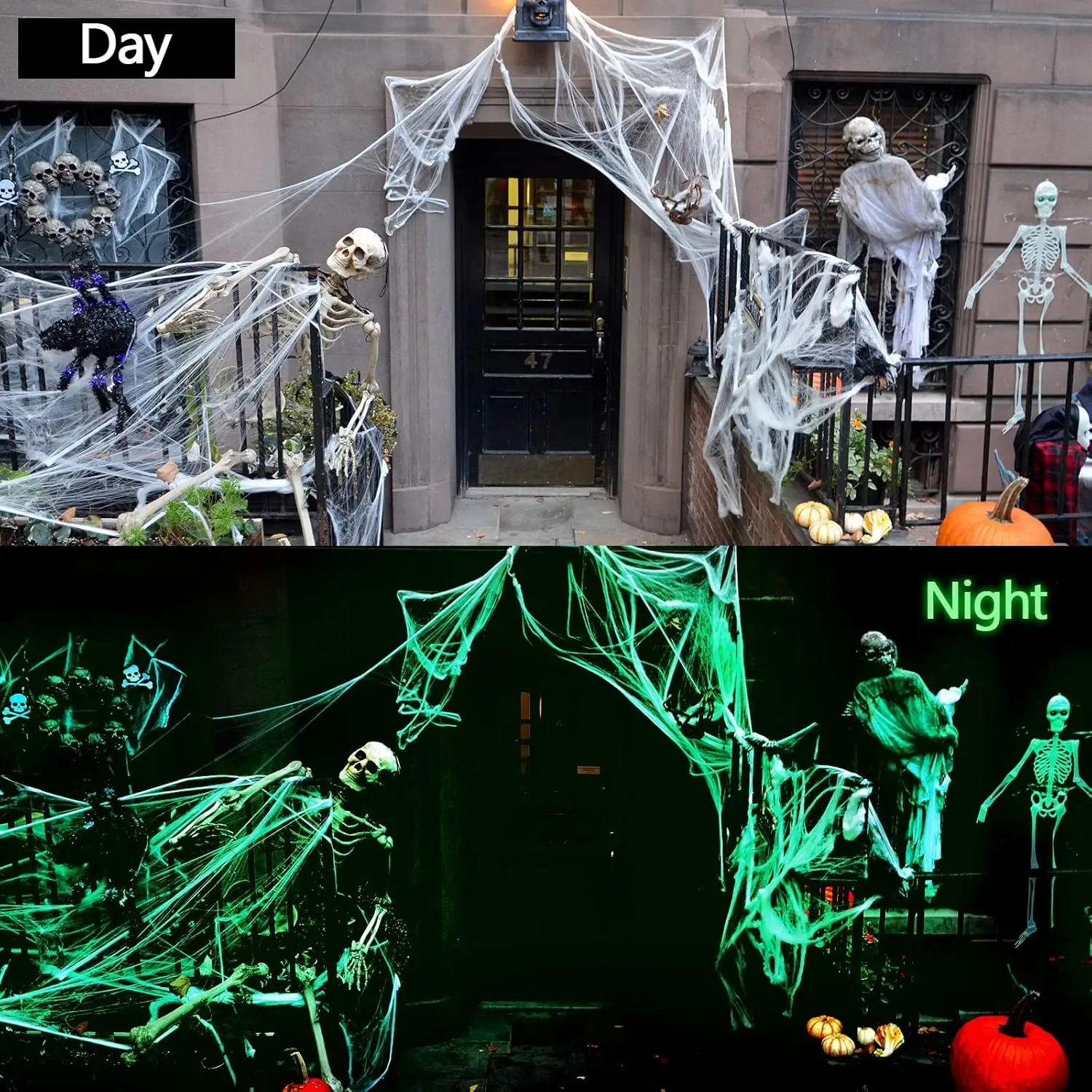 1 à 5 ensembles de décorations - Spider Web Halloween Decoration avis et prix