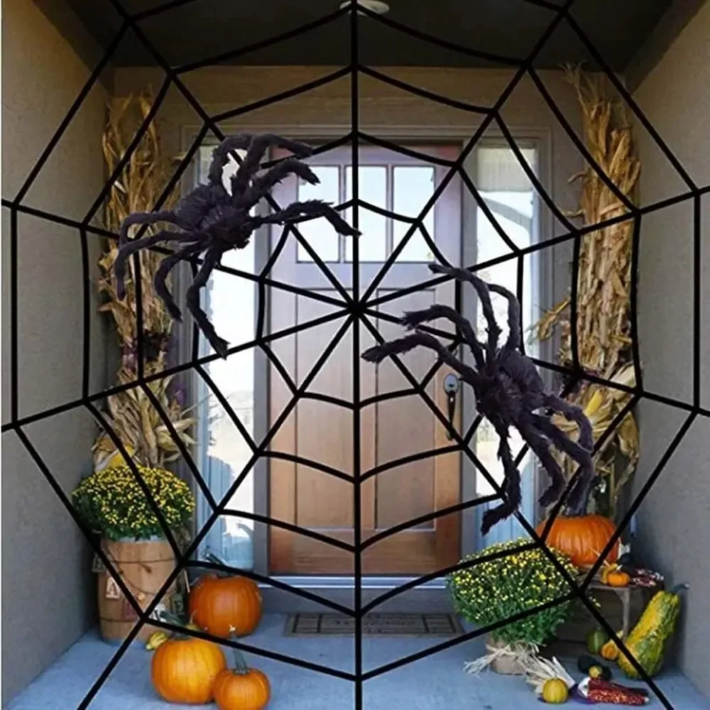 1-2 pièces, araignée en peluch - Spider Web Halloween Decoration avis et prix