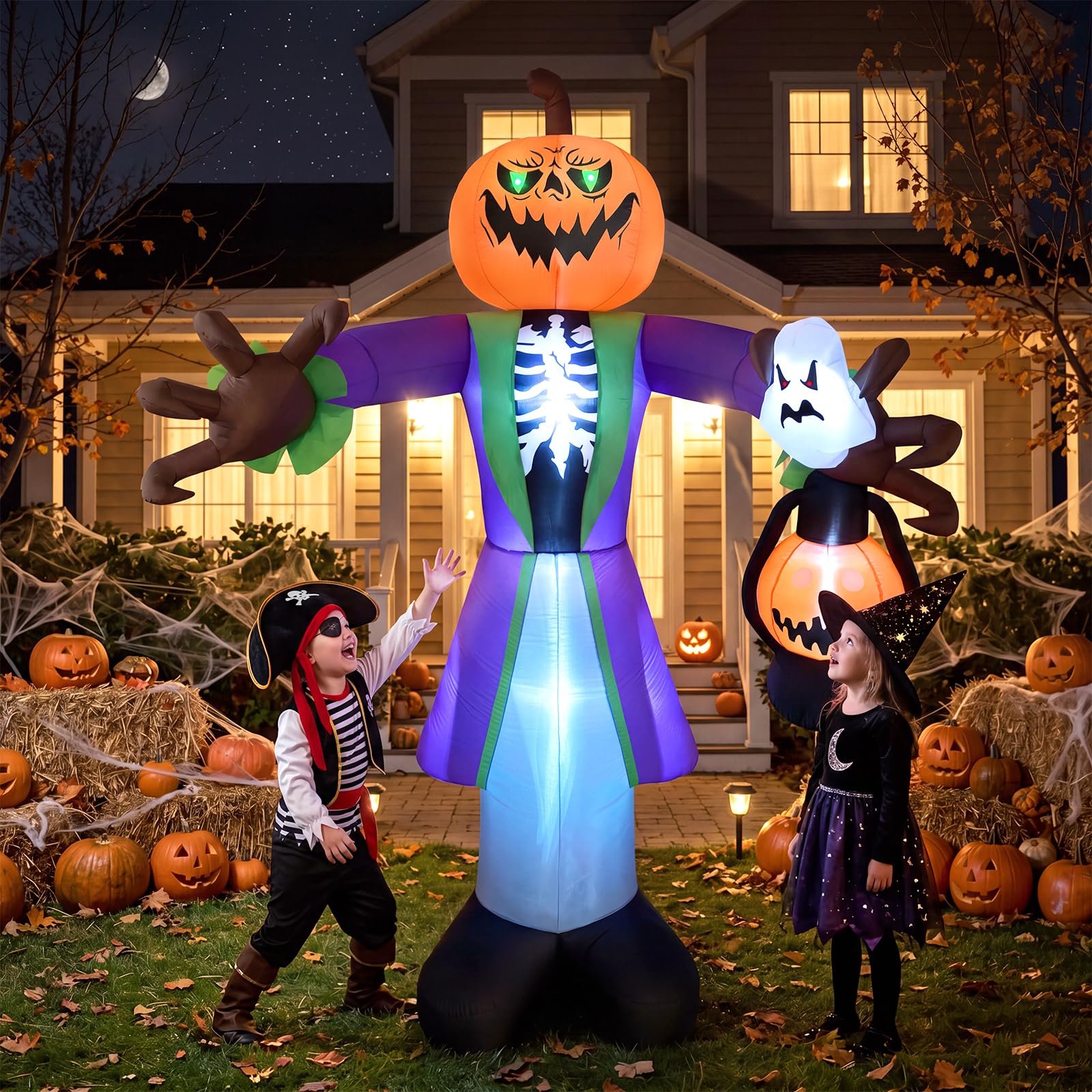 Citrouille gonflable lumineuse - Pumpkin Lantern Halloween avis et prix